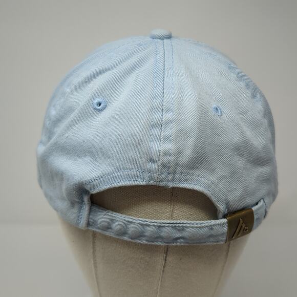 Pine Island Slideback Baseball Cap Blue One Size Adjustable Embroidered 6 Panel - Picture 6 of 9